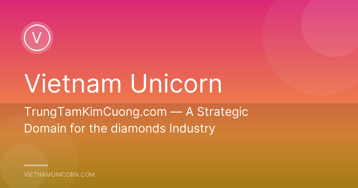 TrungTamKimCuong.com — A Strategic Domain for the diamonds Industry