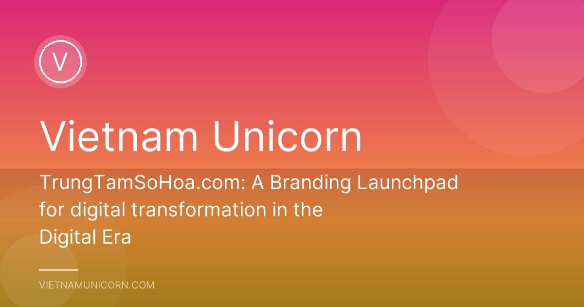 TrungTamSoHoa.com: A Branding Launchpad for digital transformation in the Digital Era