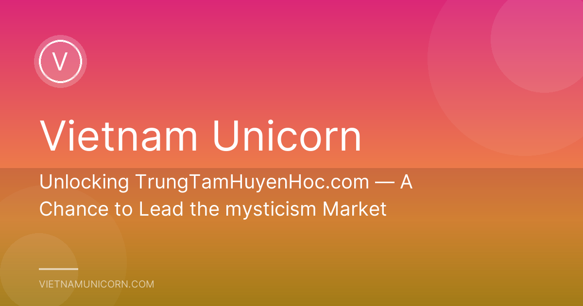 Unlocking TrungTamHuyenHoc.com — A Chance to Lead the mysticism Market